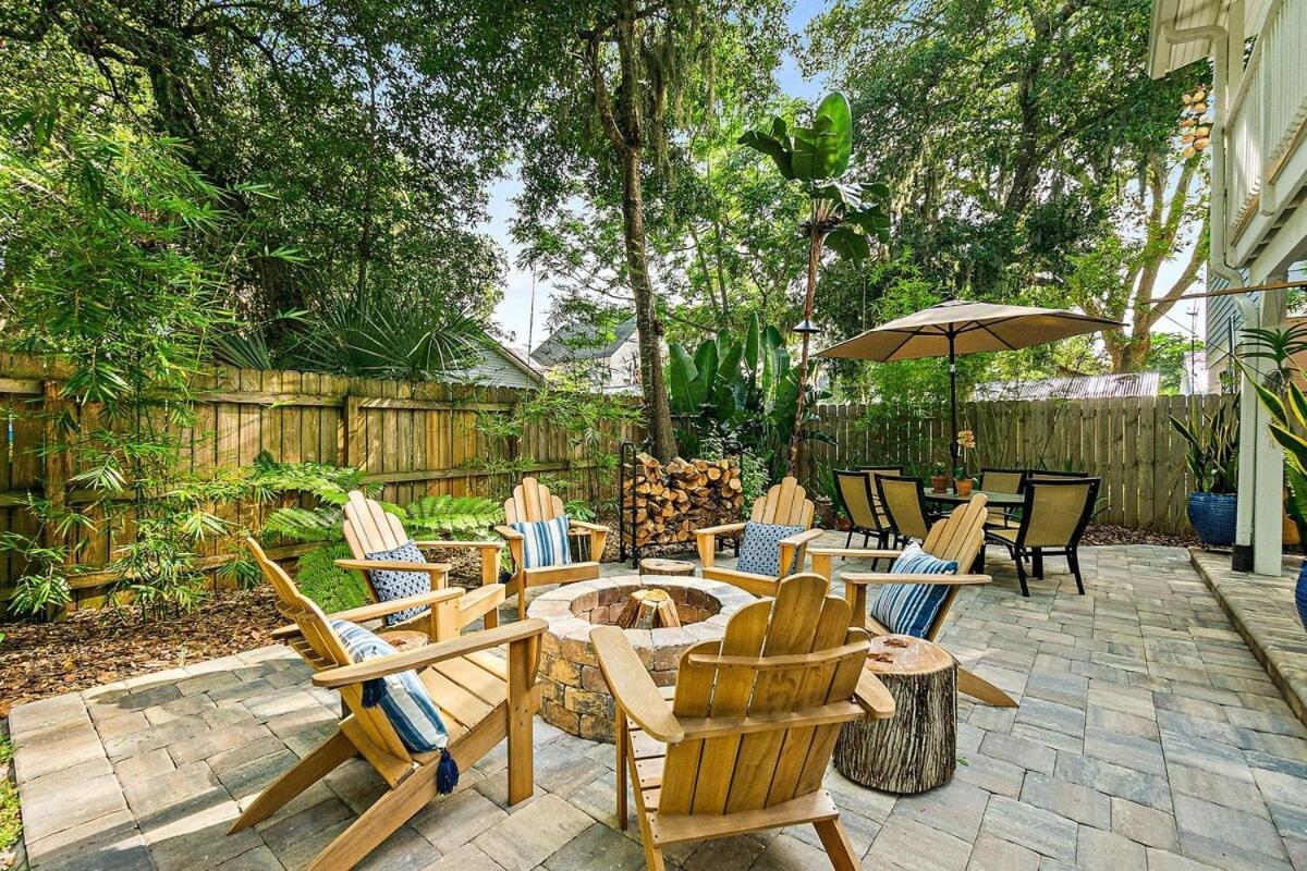Вилла Casa Desoto - Luxury Downtown Oasis Сент-Огастин Экстерьер фото
