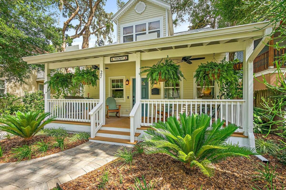 Вилла Casa Desoto - Luxury Downtown Oasis Сент-Огастин Экстерьер фото